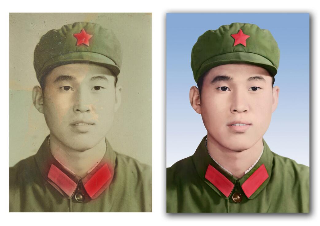 库尔勒破损照片修复-18